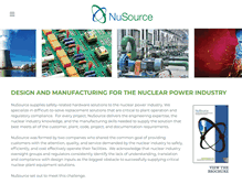 Tablet Screenshot of nusourcellc.com